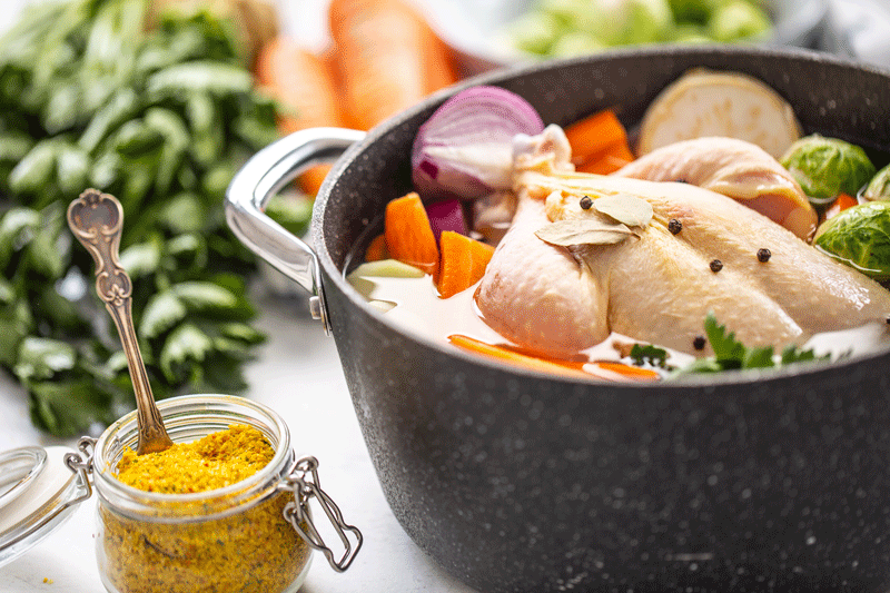 Poule au Pot : un plat Équilibré pour une Vie Saine