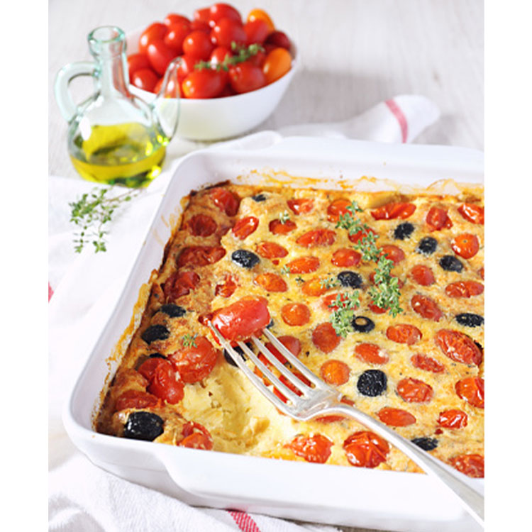 clafoutis tomates cerises