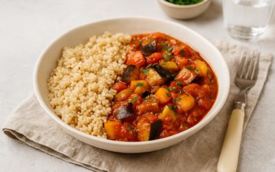 Ratatouille maison équilibrée : rapide, nutritive, et ultra savoureuse