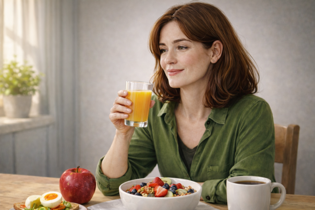 petit déjeuner anti-stress