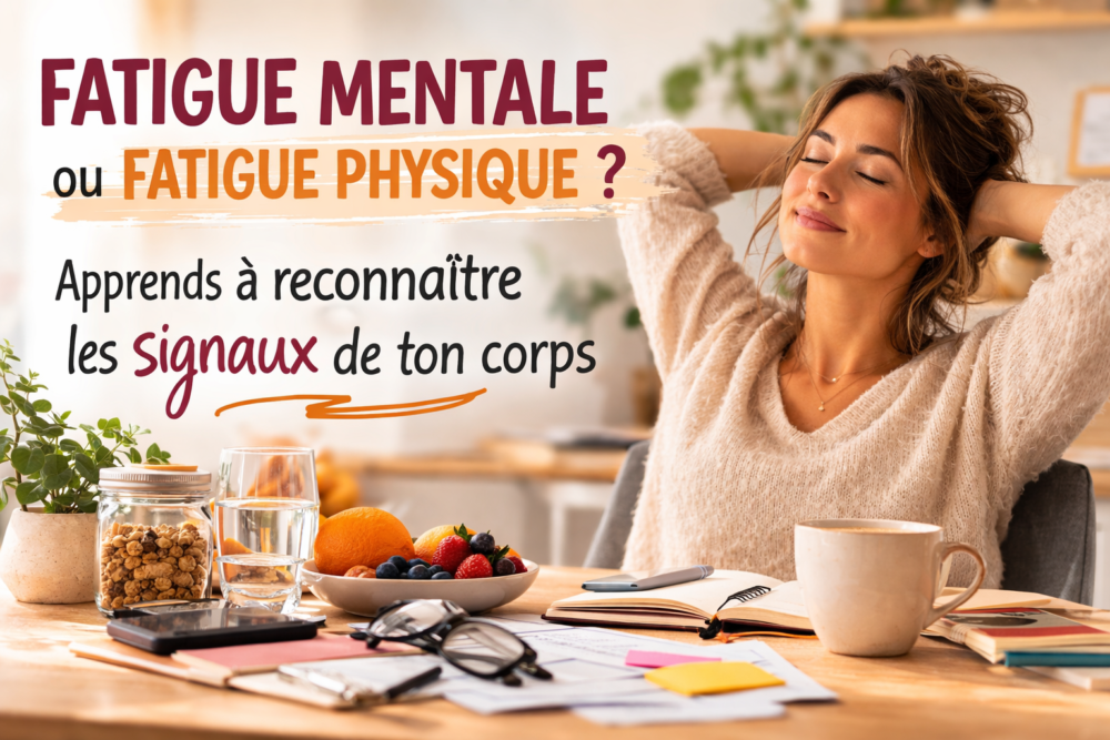 femme au bureau illustrant la fatigue mentale ou la fatigue physique