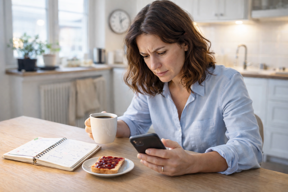 cortisol-fatigue-stress-matin-femme-active